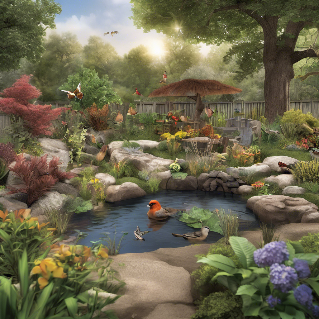 Como crear un refugio para fauna silvestre en tu patio